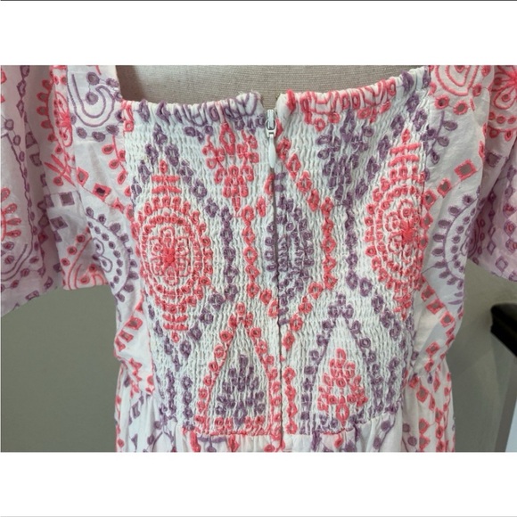 Lilly pulitzer eyelet midi dress size 4 - Picture 4 of 4